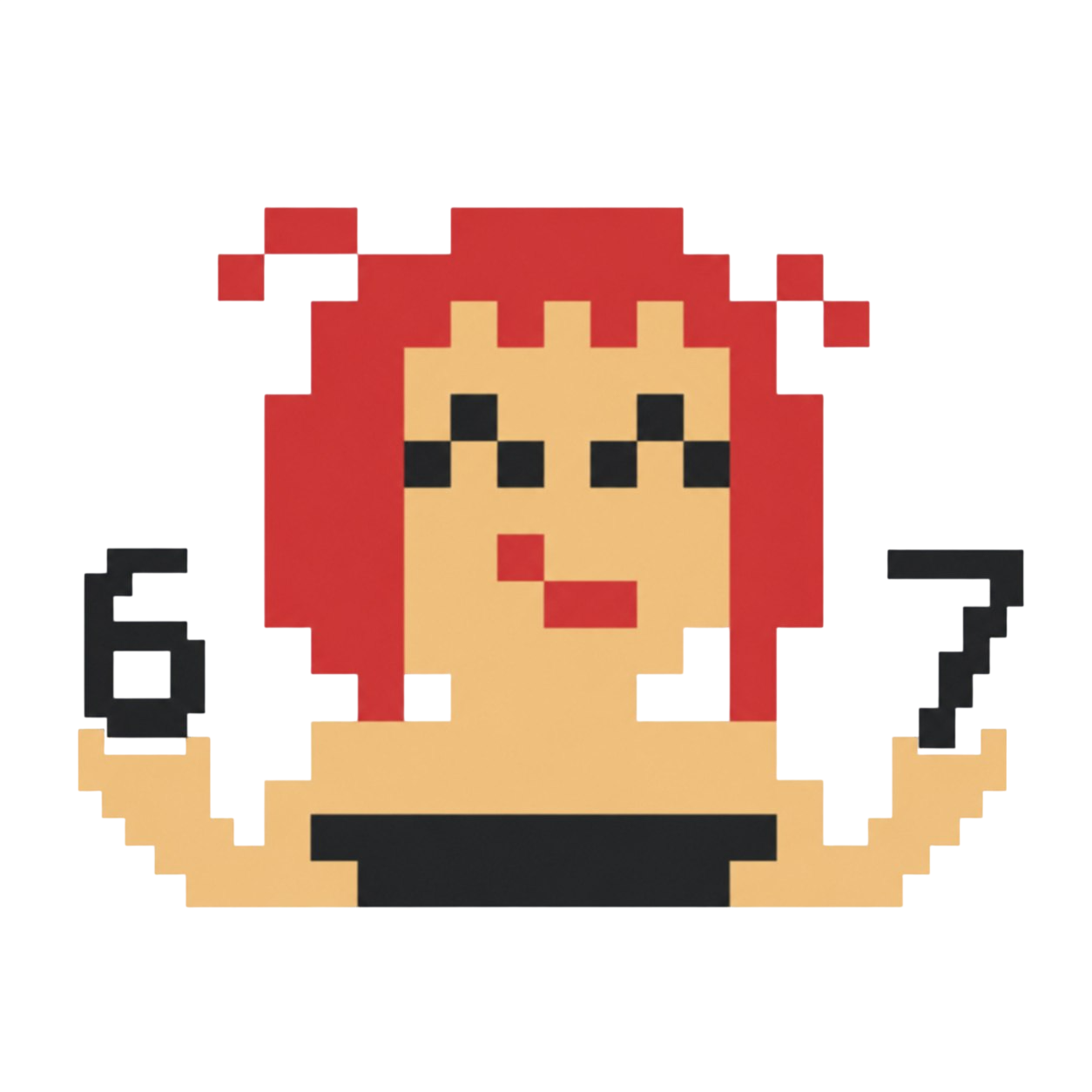 $GIRL pixel character